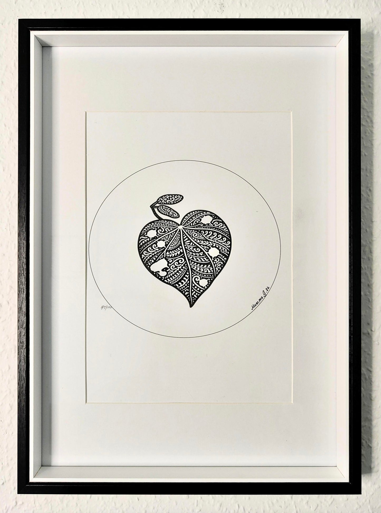 Te Kōrero O Te Aroha - Kawakawa Print