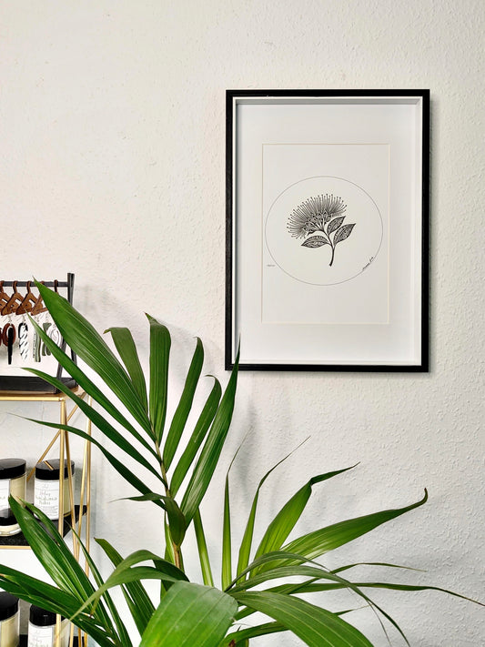 Te Kōrero O Ngā Moemoeā - Pōhutukawa Print