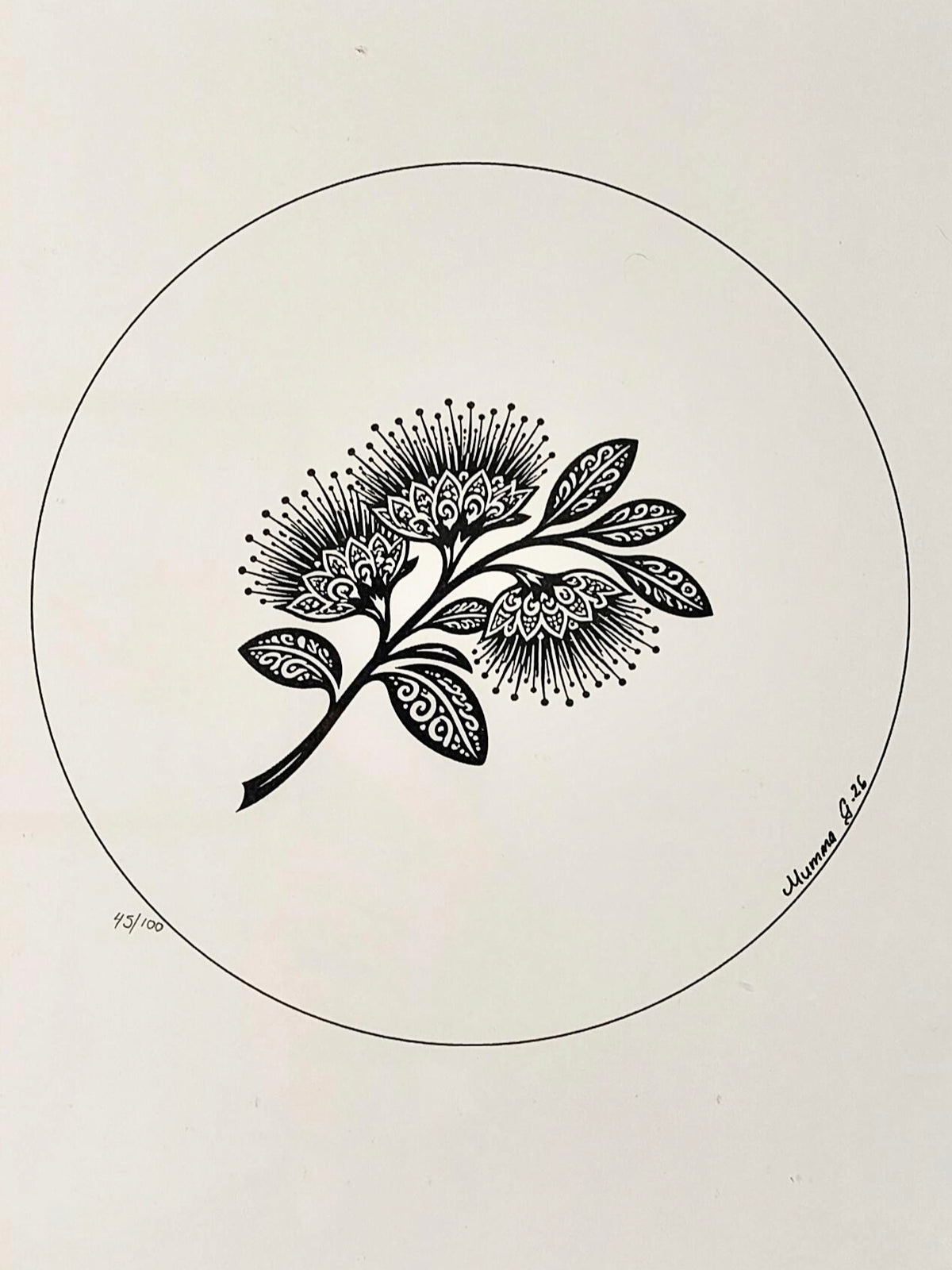 Te Kōrero O Te Hononga - Rātā Print