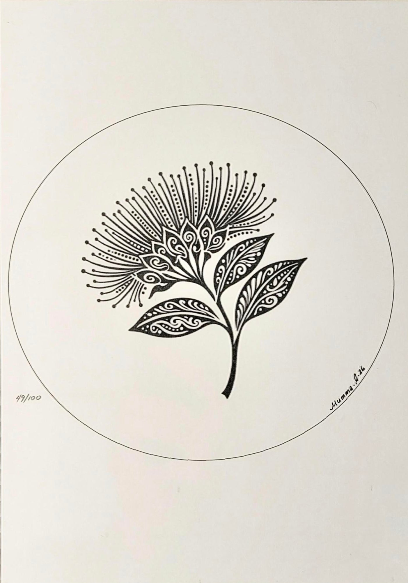 Te Kōrero O Ngā Moemoeā - Pōhutukawa Print